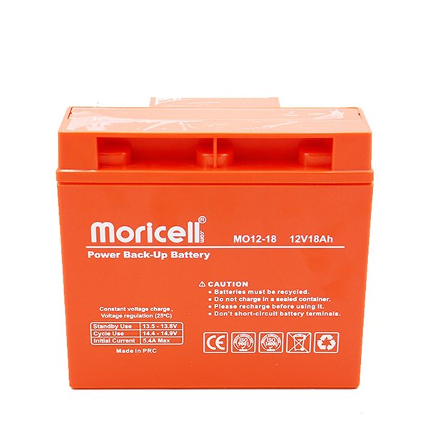 12v18a.jpg باتری موریسل 12 ولت 18 آمپر ساعت Moricell - تصویر 1