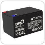 باتری 12 ولت 12 آمپر ساعت UFO