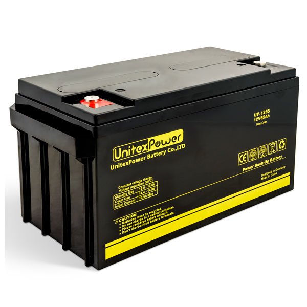 DSC5347-1.jpg باتری یونیتکس پاور 65 آمپر 12 ولت مدل UP1265 - تصویر 1