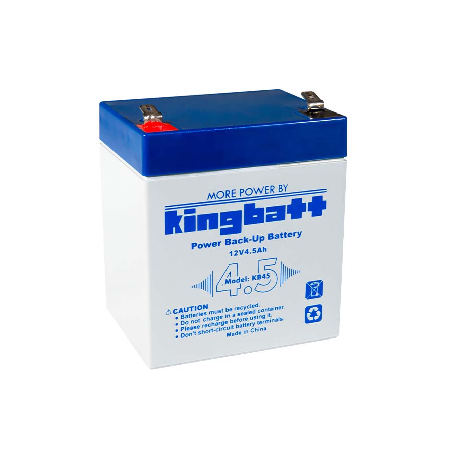 kb12s45-r.jpg باتری کینگ بت 4.5 آمپر 12 ولت مدل KB12S45 - تصویر 1