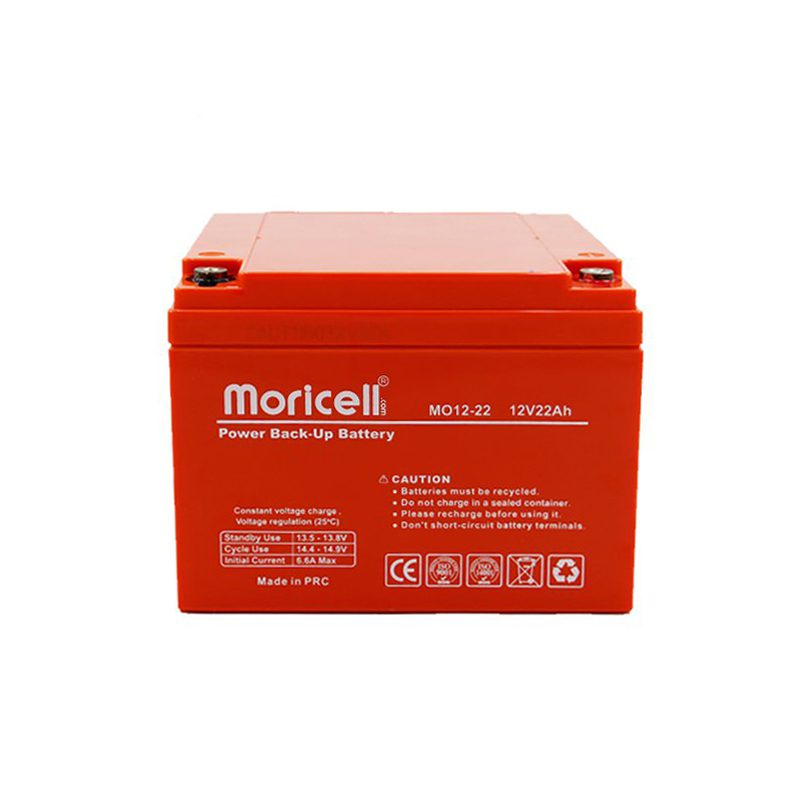 باتری-موریسل-22-آمپر-12-ولت.jpg باتری موریسل 12 ولت 22 آمپر ساعت Moricell - تصویر 1